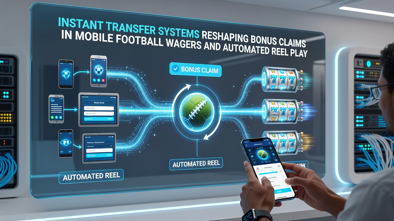 Visualisierung von automatisierten Reel-Spielen und Bonusaktivitäten über Instant-Transfers auf regulierten mobilen Plattformen